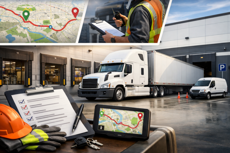 Delivery Prep Playbook: Faster, Safer Truck & Van Stops from Planning to Arrival