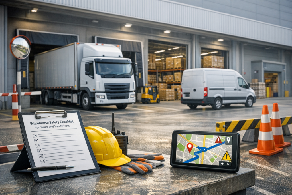 Warehouse Safety Checklist for Truck and Van Drivers